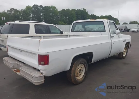 1986 Chevrolet C10 from USA, damaged, VIN 1GCDC14H2GF411387